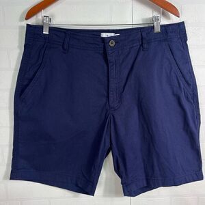 True Craft Mens Chino Shorts size 38 Navy Blue